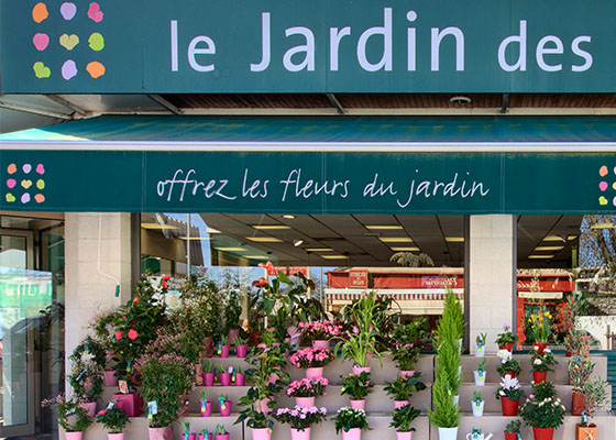 Plaquette le Jardin des Fleurs. Un concept fort ADN d'un succès annoncé. Devenez franchisé !