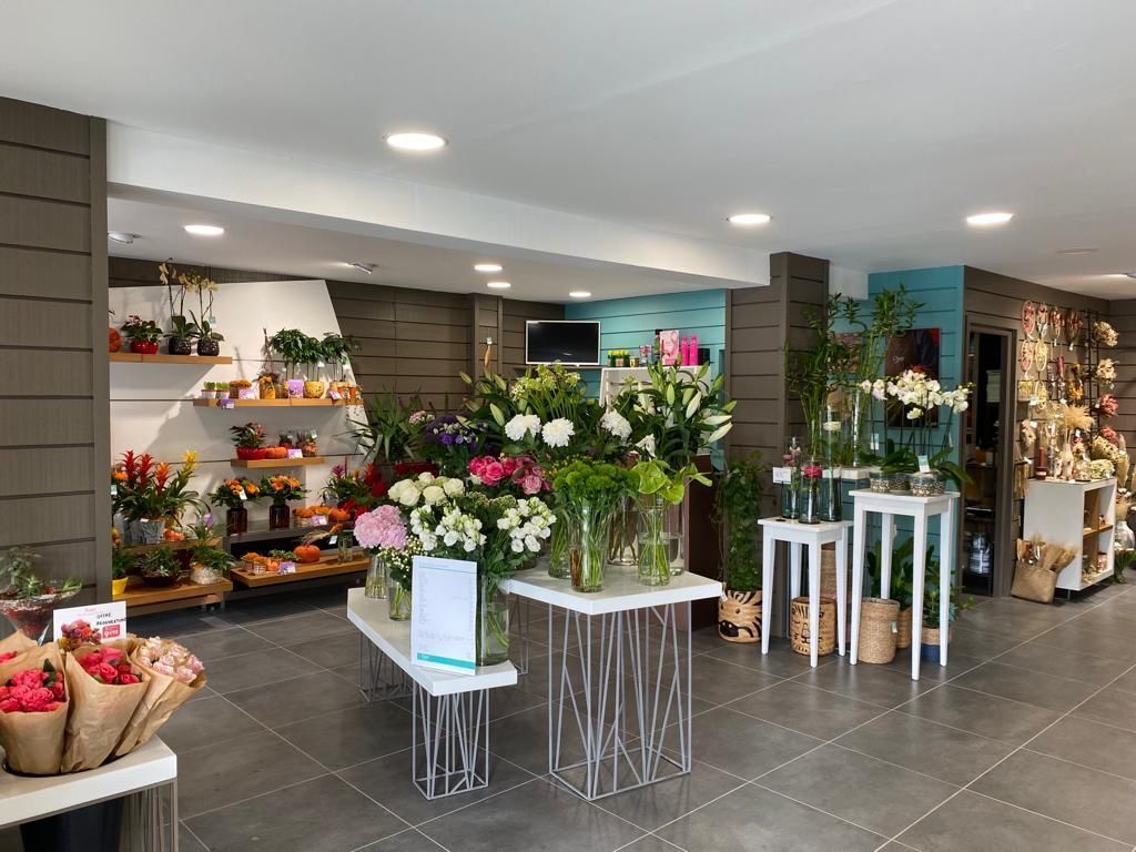 Relooking magasin Oya fleurs à Landernau